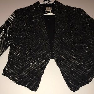 Haute Hippie sequin blazer